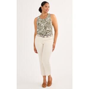 New $79 cabi Sightseeing Top Sz S Scoop Neck Racerback Style #6725 Spring '25